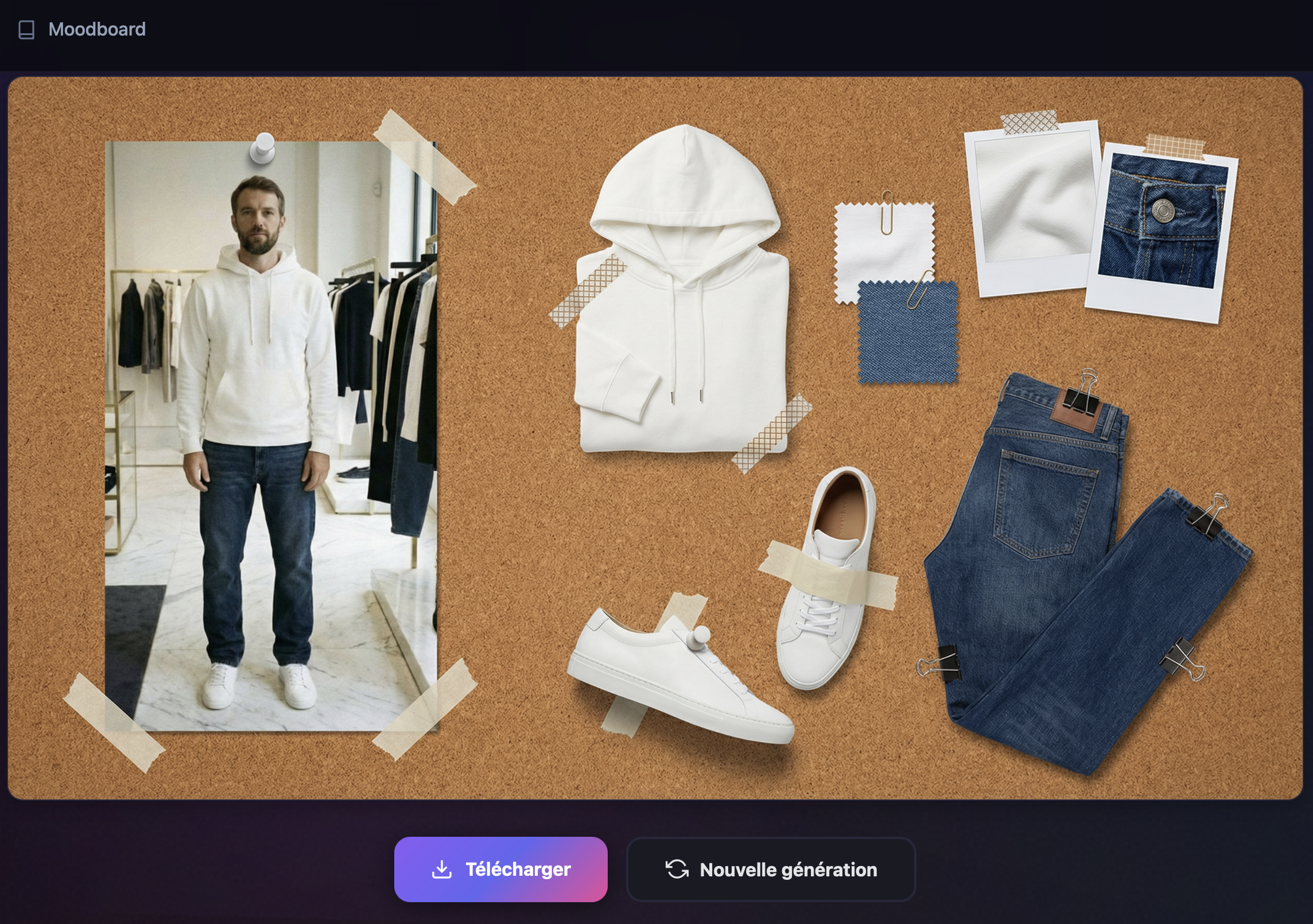 Moodboard - Mise en scène IA